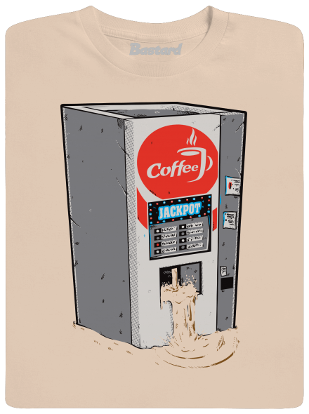 Jackpot férfi póló Sand