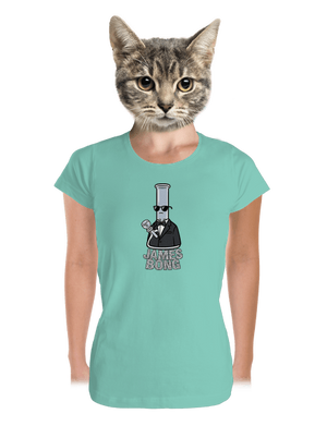 James Bong prémium női póló Mint Mal