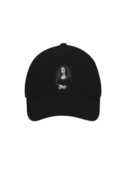 Mona Joker Lisa baseballsapka Black