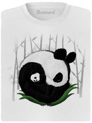 Két alvó panda női sportpóló White