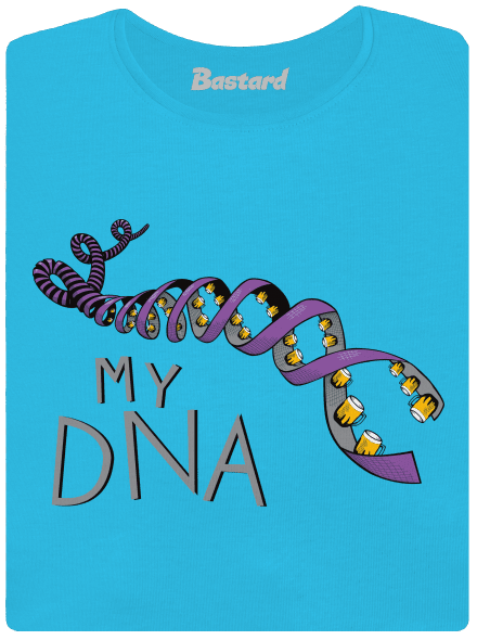 My DNA női póló Blue Atol