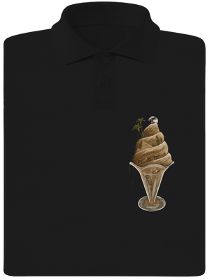 De(s)ert férfi pólóingek Black