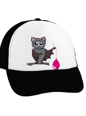 Denevér teherautós sapka Black cap