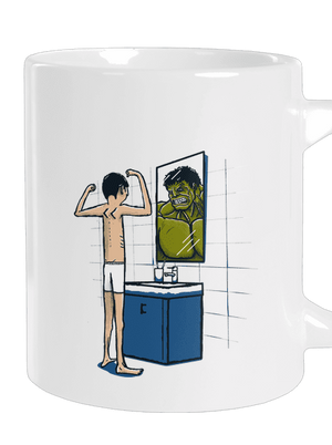 Hulk nagy bögre White