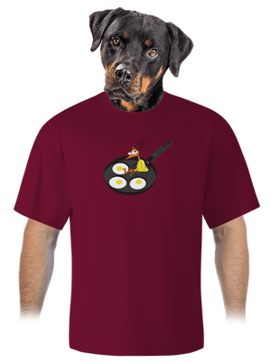 unisex túlméretezett póló