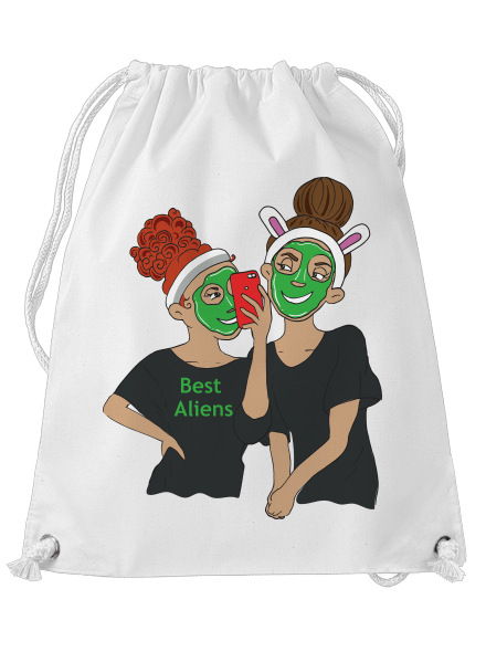 Best aliens hátizsák White