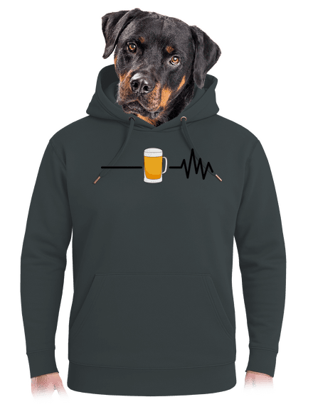 Beer help unisex prémium pulóver Charcoal