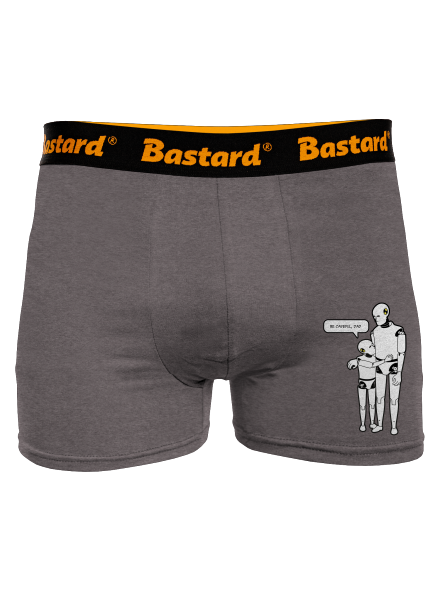 Árva boxeralsó Gray Melange