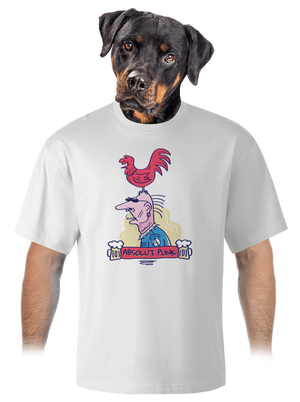 unisex túlméretezett póló