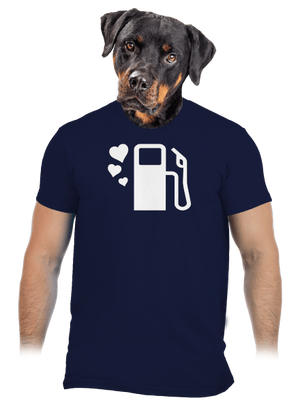 Tele kérem férfi póló Navy