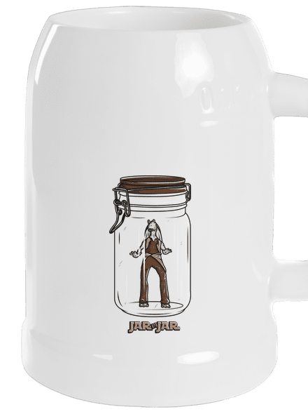 Jar in jar söröskorsó White