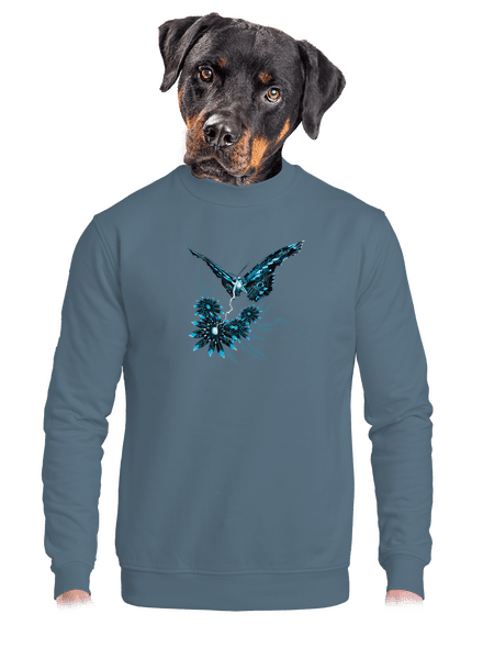 Fake nature unisex crewneck Nordic Blue