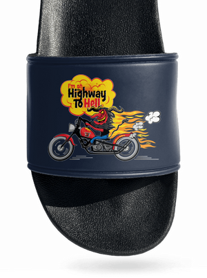 Highway to hell papucs Navy