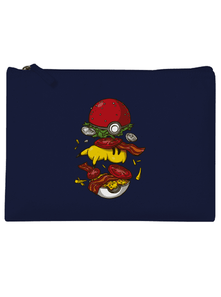 Pokémon burger kis táska French Navy