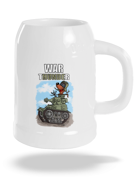 War Hunde söröskorsó White