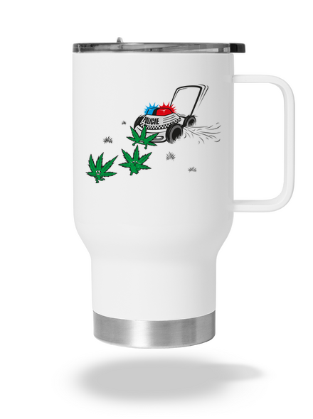 Ganja bust termosz bögre White