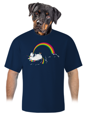 unisex túlméretezett póló