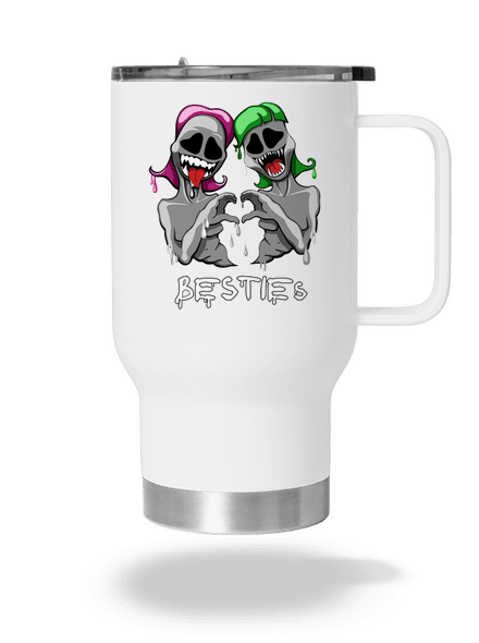 Besties termosz bögre White