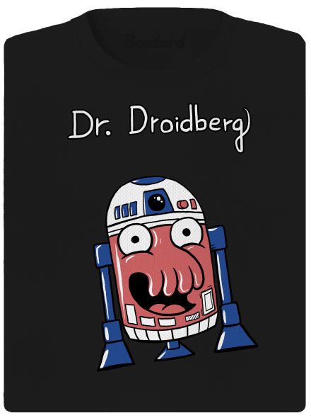 Dr. Droidberg női sportpóló Black
