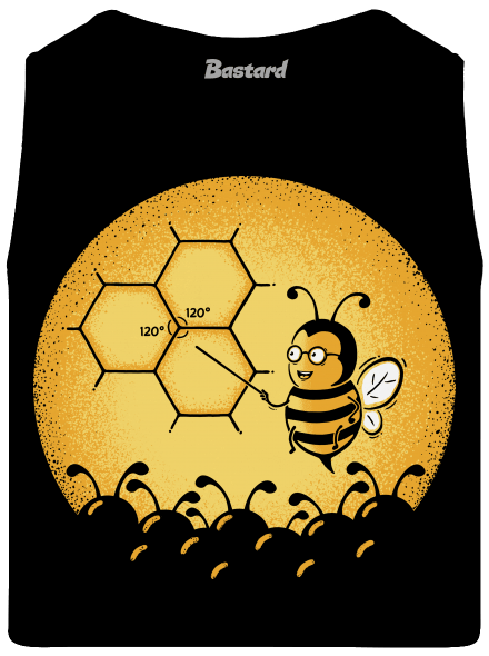 Méhegyetem férfi trikó Black