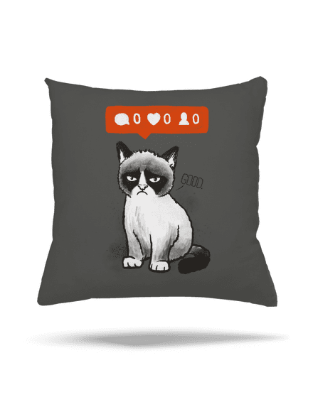 Grumpy párna Gray Pol