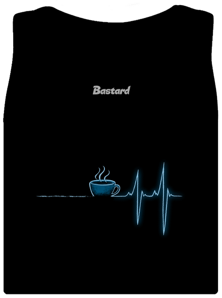 Coffee help klasszikus női trikó Black