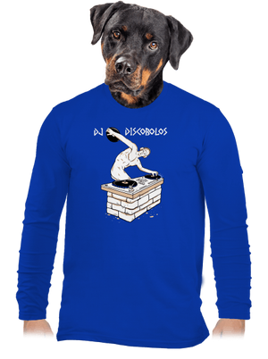 férfi hosszú ujjú póló