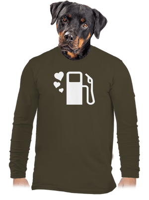 Tele kérem férfi hosszú ujjú póló Urban Khaki