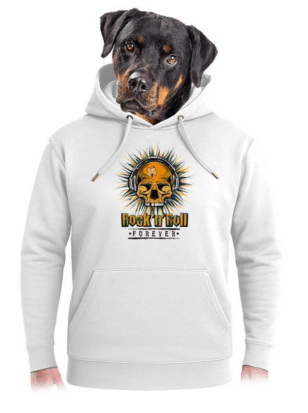 Rock'n'Roll forever unisex prémium pulóver Snowwhite