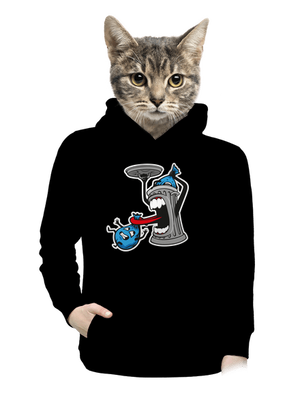 női kenguruzsebes pulóver