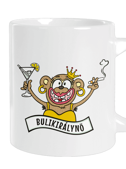 Bulikirálynő nagy bögre White