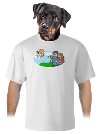 unisex túlméretezett póló