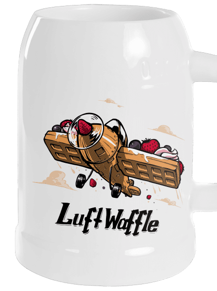 Luftwaffle söröskorsó White