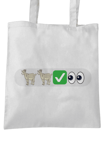 Emoji táska White