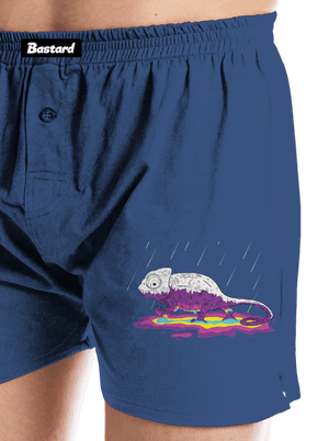 Titok kiderült férfi alsó nadrág Blue