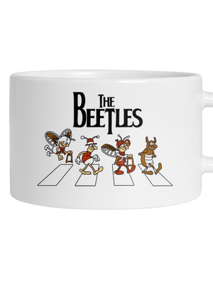 Beatles macaron bögre White