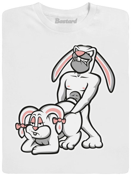 Rabbits gyerek póló White