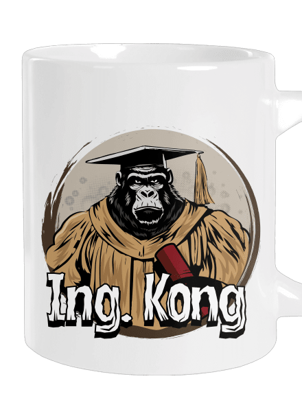 Ing. Kong nagy bögre White