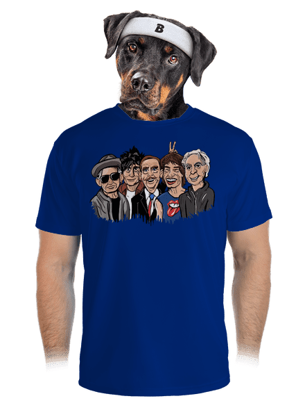  férfi sportpóló Royal Blue Mal