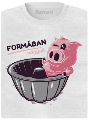 Formában női sportpóló White