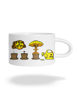 Atom bloom macaron bögre White