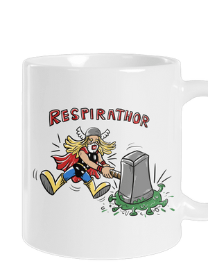 Respirathor hagyományos bögre White