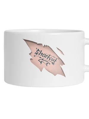 Shortcut macaron bögre White