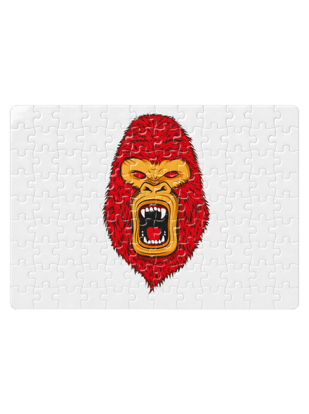 Gorilla face kirakós White