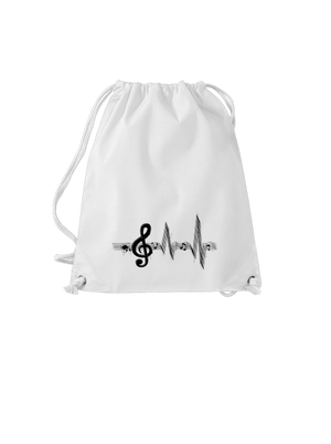 A zene az életem hátizsák White