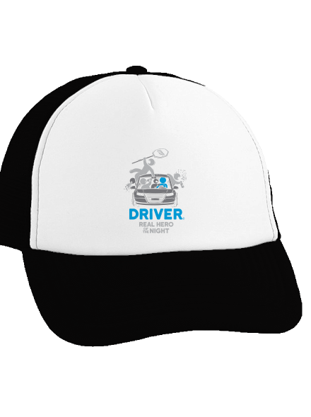 Driver teherautós sapka Black cap