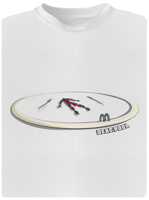 Dead in pool gyerek sport póló White