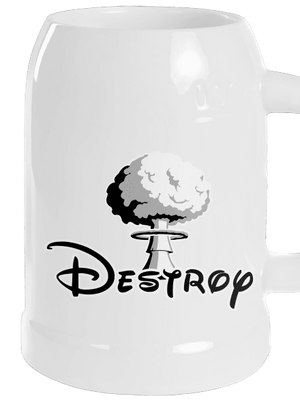 Destroy söröskorsó White