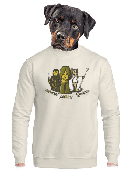 Nemzetközösség unisex crewneck Off White
