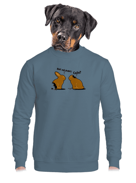 Fáj a seggem! unisex crewneck Nordic Blue